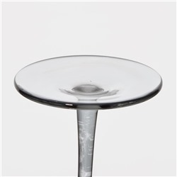 Бокалы для вина Magistro «Дарио», 500 мл, 10×25 см, стекло, набор 2 шт., графитовые