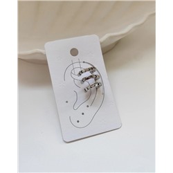 Серьги - кафф