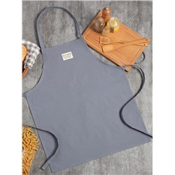 Фартук «Этель» Kitchen, 60×70 см, синий, 100% хлопок, саржа 220 г/м²