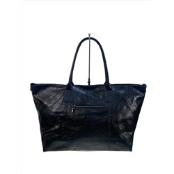 Женская сумка из натуральной кожи, цвет черный