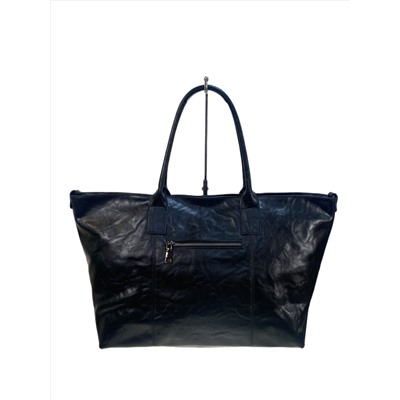 Женская сумка из натуральной кожи, цвет черный