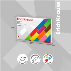 Пластилин ErichKrause «Классический», 18 цветов, 288 г, в картонной упаковке