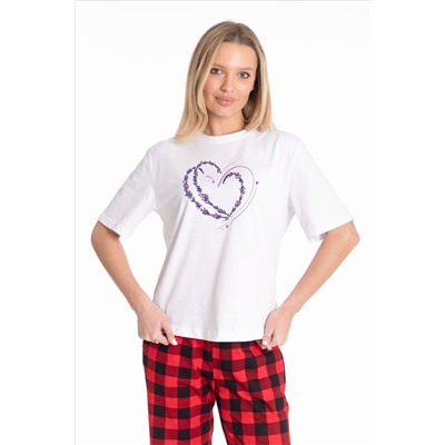 Футболка с принтом  М326066Пб