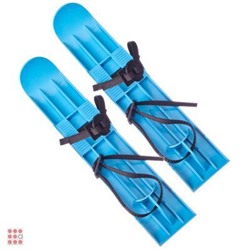 Лыжи детские пластмассовые