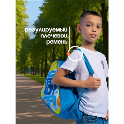 Сумка детская для коньков и роликов ONLYTOP Let's go, 31х28х20 см