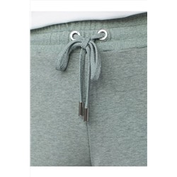 Брюки прямые из премиального футера двухнитки с эластаном VILATTE, 1228031