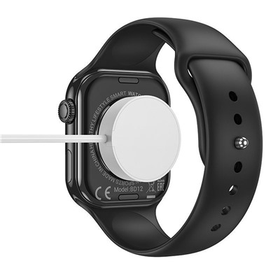 Кабель зарядки Borofone для смарт-часов BD12 5W 60см 1A  (white)