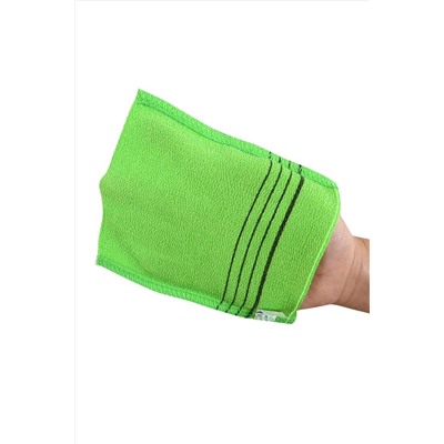 Shower Towel Мочалка для душа / Body Glove Exfoliating Towel, зеленый KRISTALLER, 1109401