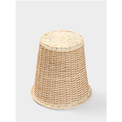 Корзина плетёная, 26×26×25 см, ротанг