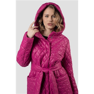 01-12196 Пальто женское демисезонное (пояс)