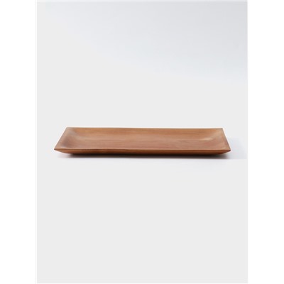 Блюдо, 30×20×2 см, тиковое дерево