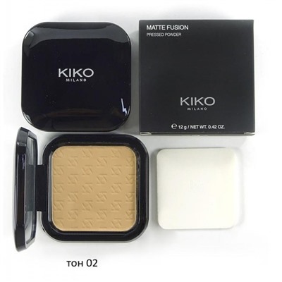 Пудра для лица KIKO Matte Fusion Pressed Powder (3 шт)