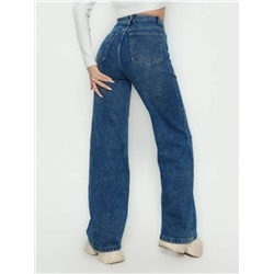 Джинсы трубы широкие палаццо прямые