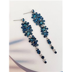 Серьги с чешскими кристаллами