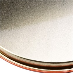 ЖУ-23-000-07 Поднос жестяной ЧАСЫ 29,7см (х20)