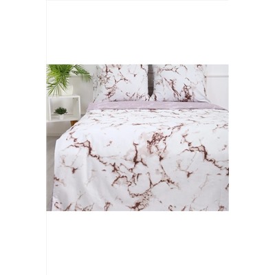 КПБ Мрамор поплин, наволочки 70х70см НАТАЛИ, 1117326