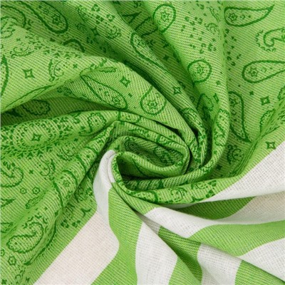 Полотенце для ванны Этель «Персия» 90×170 см, 150 г/м, зеленое