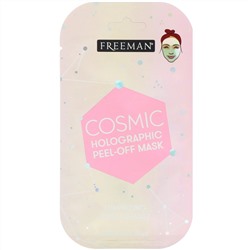 Freeman Beauty, Космическая голографическая очищающая маска, осветляющий розовый кварц, 0,33 ж. унц. (10 мл)
