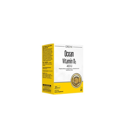 ORZAX OCEAN VITAMIN D SPRAY 400 ме в спрее 20 мл