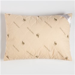 Подушка «Этель», подстёжка — верблюжья шерсть, 50×70 см, тик