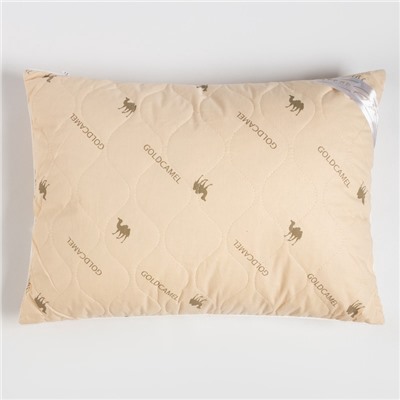 Подушка «Этель», подстёжка — верблюжья шерсть, 50×70 см, тик