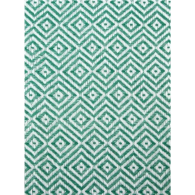 Плед с кисточками «Этель» East, 100×180 см, зелёный