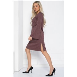 Платье Кейси (баклажан) П12572-10