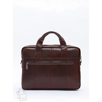 Портфель мужской кожаный 11011Z brown Zinimsk