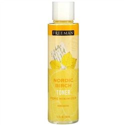 Freeman Beauty, Nordic Birch Toner, Pore Minimizer, Shine Control, 6.1 fl oz (180 ml)