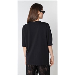 Фуфайка (футболка) Гретта-2 (Черный)