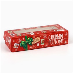 Коробка складная «Новогодняя почта», 17×7×4 см