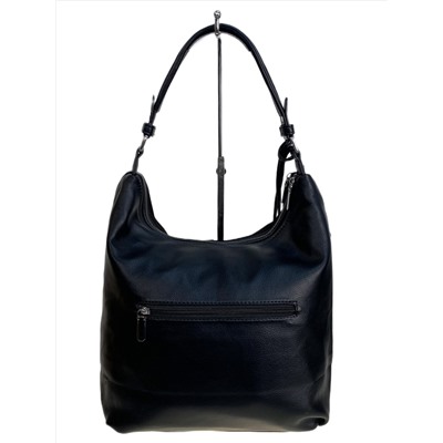 Женская сумка из натуральной замши искусственной кожи, цвет черный