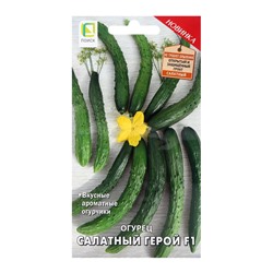 Семена Огурец Салатный герой, F1,12шт