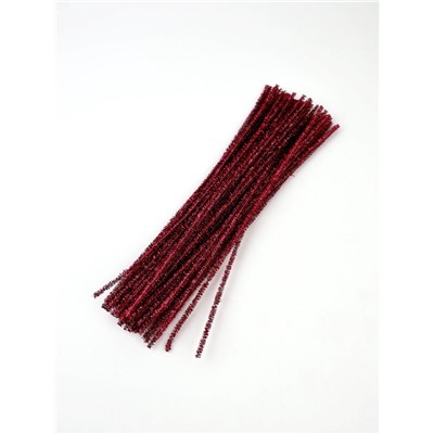 Синельная проволока «Блеск», набор 50 шт., розовая, 30 см