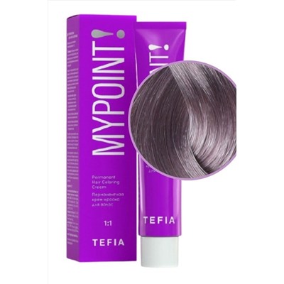 TEFIA Mypoint 8.17 Гель-краска для волос тон в тон / Светлый блондин пепельно-фиолетовый, безаммиачная, 60 мл KRISTALLER, 1114499