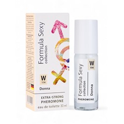 Туалетная вода женская с феромонами Formula Sexy collection Donna W114, 30 мл