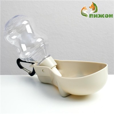 Поилка прогулочная, 300 мл, фигурная, с мягким носиком