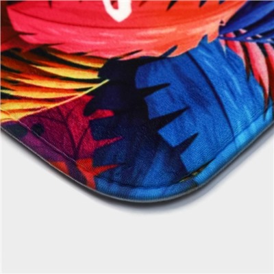 Коврик для ванной и туалета Доляна Tropical, 40×60 см