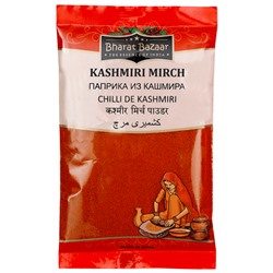 Паприка из Кашмира молотый Kashmiri Mirch Bharat Bazaar 100 гр.