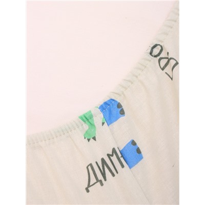 Простыня на резинке ясельная «Крошка Я. Динозавры», 60×120+20 см, бязь