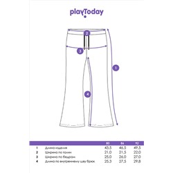 Брюки PLAYTODAY, 1121856