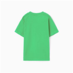Футболка детская, ярко-зелёная, рост 146 см