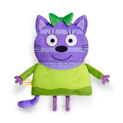 Игрушка мягконабивная подушка "Три Кота" Горчица