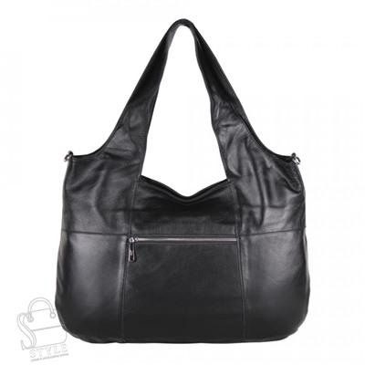 Сумка женская кожаная 970282 black Velina Fabbiano-Safenta