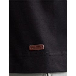 Свободная футболка из премиального хлопка с эластаном