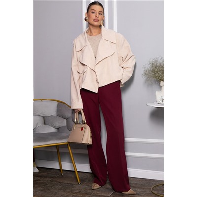 Жакет укороченный Динара (бежевый) Б14326-39М