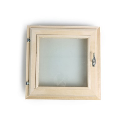 УЦЕНКА Окно, 50×50 см, двойное стекло ЛИПА