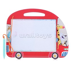 Доска для рисования "Веселый автобус"