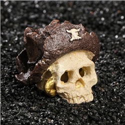 Декор для аквариума «Череп», 7×7×7 см