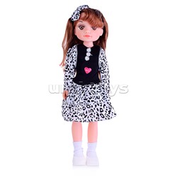 Кукла "Сонечка" озвученная с повязкой на голове, на батарейках, в пакете